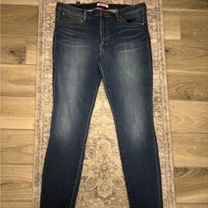 NWOT Johnny Was Jeans Embroidered dark denim floral 32 Ret $289- Sell $149